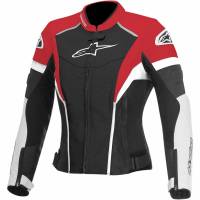 Alpinestars - Alpinestars Stella GP Plus R Perforated Womens Leather Jacket - 3110615-123-38 - Black/White/Red - 2 - Image 1