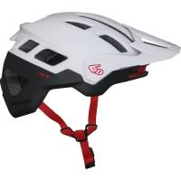 6D - 6D ATB-2T Ascent Bicycle Helmet - 23-0026 - White/Black Matte - Md-Lg - Image 1
