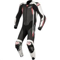 Alpinestars - Alpinestars GP Tech One-Piece Leather Suit V2 - 3156017-123-48 - Black/White/Red - 38 - Image 1