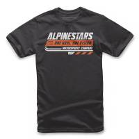 Alpinestars - Alpinestars Bravo T-Shirt - 1038-72014-10-M - Black - Medium - Image 1
