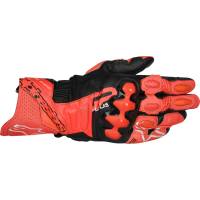 Alpinestars - Alpinestars GP Plus R V3 Leather Gloves - 3550825-3097-L - Bright Red/Fluo Red/Black - Large - Image 1