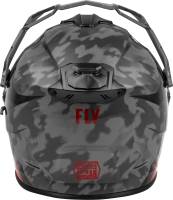 Fly Racing - Fly Racing Trekker Pulse Helmet - F73-7025S - Black/Red - Small - Image 2