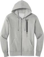 Fly Racing - Fly Racing Fly Podium Hoodie - 354-0175M - Gray Heather/Black - Medium - Image 1