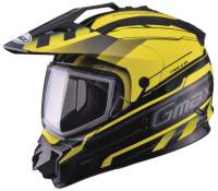 G-Max - G-Max GM11S Trekka Snow Sport Helmet - XF-3-72-7135XS - Black/Yellow - X-Small - Image 1