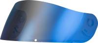 Fly Racing - Fly Racing Face Shield for Revolt Helmets - Blue Mirror - XD-01-BLUE - Image 1