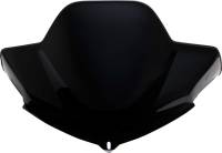 Powermadd - Powermadd Cobra Windshield - 14.75in. - Black on Black - 12925 - Image 1