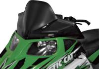 Powermadd - Powermadd Cobra Windshield - 14.75in. - Black on Black - 12925 - Image 2