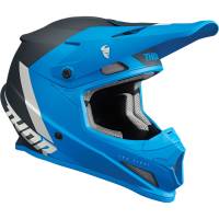 Thor - Thor Sector Chev Helmet - 0110-7328 - Blue/Light Gray - X-Small - Image 1