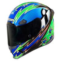 Icon - Icon Airframe Pro Warbird Helmet - 842.0101-10673 - Blue - Small - Image 1