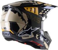 Alpinestars - Alpinestars SM5 Rover Helmet - 8303921-8049-XL - Sand Tangerine/Camo Glossy - X-Large - Image 2