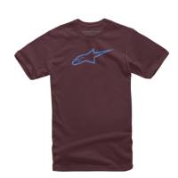 Alpinestars - Alpinestars Ageless T-Shirt - 1032-720308370L - Maroon/Blue - Large - Image 1