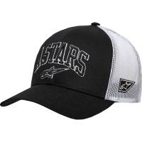 Alpinestars - Alpinestars Dunker Trucker Hat - 1214-81717-1020-OS - Black/White - OSFA - Image 1