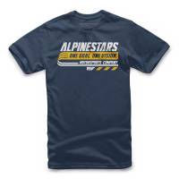 Alpinestars - Alpinestars Bravo Youth T-Shirt - 3038-72006-70-L - Navy - Large - Image 1