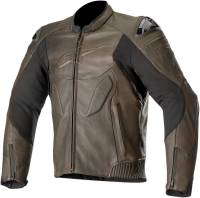 Alpinestars - Alpinestars Caliber Leather Jacket - 3107319-80-56 - Brown - 56 - Image 1