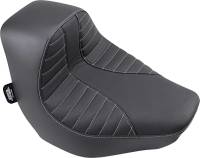 Drag Specialties - Drag Specialties EZ-ON Mount Solo Seat - Scorpion - Silver Thread - 0802-1273 - Image 1