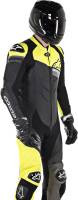 Alpinestars - Alpinestars GP Plus Venom One-Piece Leather Suit - 3150818-1511-48 - Black/Yellow Fluo/Gray - 38 - Image 2