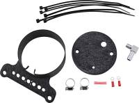 Drag Specialties - Drag Specialties Gauge Bracket - Single - Wrinkle Black - 2210-0546 - Image 2