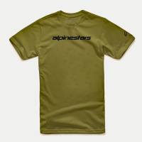 Alpinestars - Alpinestars Linear Wordmark T-Shirt - 1212720206910XL - Military/Black - X-Large - Image 1