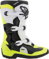 Alpinestars - Alpinestars Tech 3S Youth Boots - 2014018-125-4 - Black/White/Yellow Fluo - 4 - Image 6