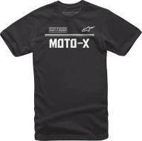 Alpinestars - Alpinestars Astars Moto-X T-Shirt - 1213-72024-1020-S - Black/White - Small - Image 1