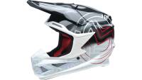 Moose Racing - Moose Racing F.I. 2.0 Deceit Helmet - 0110-7994 - Black/Red - 2XL - Image 1