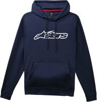 Alpinestars - Alpinestars Blaze Fleece Pullover Hoodie - 1037531137020XL - Navy/White - X-Large - Image 1