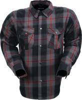 Z1R - Z1R Ashwood Flannel Shirts - 3040-3298 - Red - 3XL - Image 1