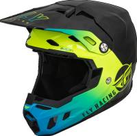 Fly Racing - Fly Racing Formula CC Centrum Helmet - 73-4320M - Black/Blue/Hi-Vis - Medium - Image 1