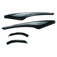 Kuryakyn - Kuryakyn LED Saddlebag Accent Swoops - Gloss Black with Smoke Lenses - 3249 - Image 1