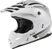 G-Max - G-Max MX-86 Fame Helmet - D3864014 - White/Silver/Gray - Small - Image 1