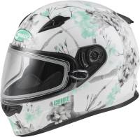 G-Max - G-Max FF49S Blossom Helmet - F2496864 - Matte White/Teal/Gray - Small - Image 1