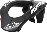 Alpinestars - Alpinestars Youth Neck Support - 6540118-12 - Black/White - OSFA - Image 1