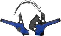 Acerbis - Acerbis X-Grip Frame Guards - Black/Blue - 2736381004 - Image 2