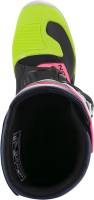 Alpinestars - Alpinestars Tech 3S Youth Girls Boots - 2014018-1176-6 - Black/Dark Blue/Pink Flourescent - 6 - Image 4