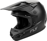 Fly Racing - Fly Racing Kinetic Solid Youth Helmet - A0030834YM - Matte Black - Medium - Image 1