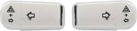 Drag Specialties - Drag Specialties Turn Signal Switch Extensions - Chrome - 2106-0363 - Image 1