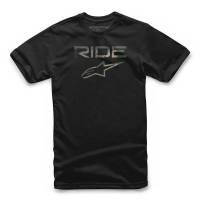 Alpinestars - Alpinestars Ride 2.0 Camo T-Shirt - 1119-72006-10-2XL - Black - 2XL - Image 1