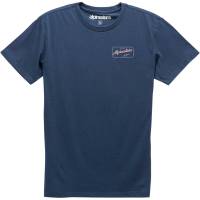 Alpinestars - Alpinestars Turnpike Premium T-Shirt - 1211-74007-70-XXL - Navy - 2XL - Image 1