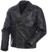 Mossi - Mossi Police Premium Leather Jacket - 20-154-50 - Black - 50 - Image 1