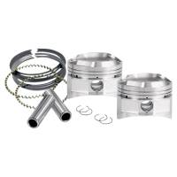 S&S Cycle - S&S Cycle Forged Piston Kit (96ci.) - .020in. Oversize to 3.645in., 10.2:1 Compression - 92-1062 - Image 1