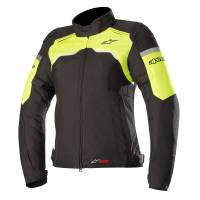 Alpinestars - Alpinestars Stella Hyper Drystar Womens Jacket - 3214718-155-XL - Black/Yellow Fluo - X-Large - Image 1