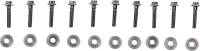 Diamond Engineering - Diamond Engineering Rocker Box 12-Point Polished Stainless Engine Bolt Kit - PB937S - Image 1