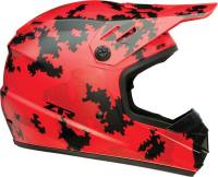 Z1R - Z1R Rise Digi Camo Youth Helmet - 0111-1462 - Matte Red - Large - Image 3