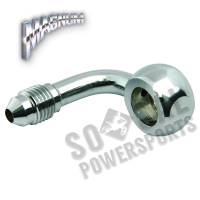 Magnum - Magnum 12mm Banjo x AN-3 Brake Line Fitting - 90deg. - Chrome - 1703-53 - Image 2