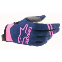 Alpinestars - Alpinestars Radar Gloves - 3561821-7030- L - Dark Blue/Pink Fluo - Large - Image 1