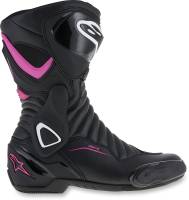 Alpinestars - Alpinestars Stella SMX-6 V2 Vented Womens Boots - 2223117-1132-38 - Black/Pink/White - 7 - Image 3