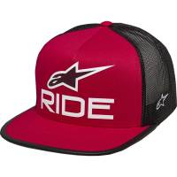 Alpinestars - Alpinestars Ride 4.0 Trucker Hat - 1214-81711-3112-OS - Red/Black/White - OSFA - Image 1