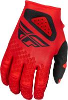 Fly Racing - Fly Racing Kinetic Center Gloves - 378-512X - Red/Black - X-Large - Image 1