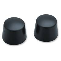 Kuryakyn - Kuryakyn Front Axle Nut Covers - Satin Black - 1229 - Image 1