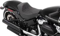 Drag Specialties - Drag Specialties EZ-ON Mount Solo Seat - Scorpion Stitch - 0802-1272 - Image 2